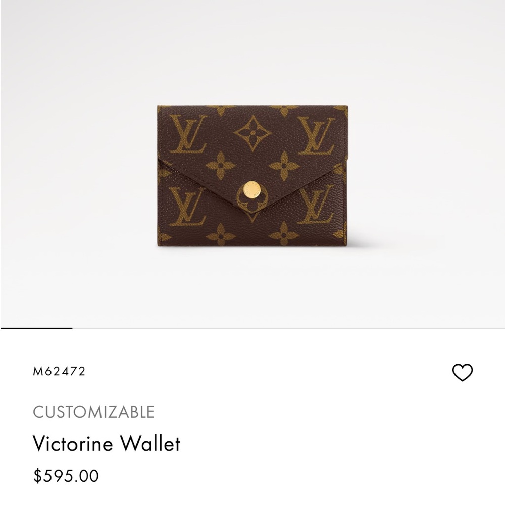 Louis Vuitton Brown Monogram Wallet - Picture 3 of 3